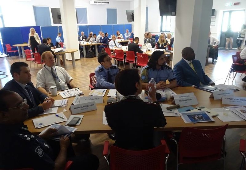 Workshop for the guidelines on police administration at the base of the Standing Police Capacity in Brindisi, Italy. UN Photo
