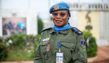 UNPOL | Chief Warrant Officer Alizeta Kabore Kinda of Burkina Faso, currently serving in the UN Multidimensional Integrated Stabilization Mission in Mali (MINUSMA) will receive the 2022 United Nations Woman Police Officer of the Year Award.